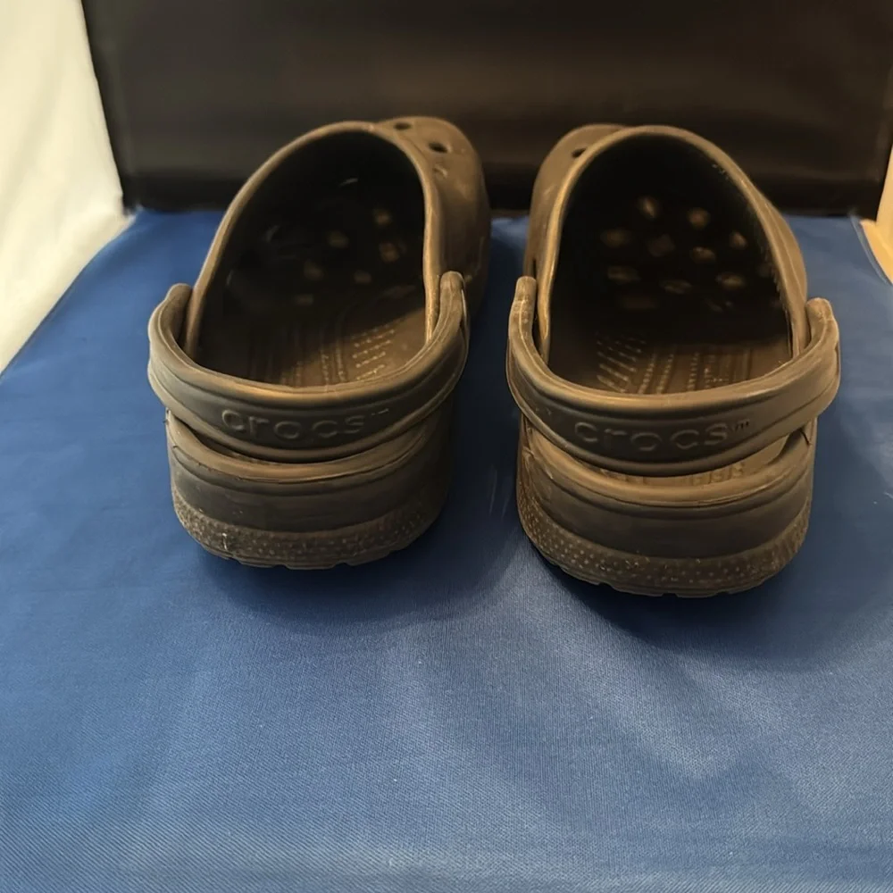 Black‎ Crocs Clogs Men 8-9